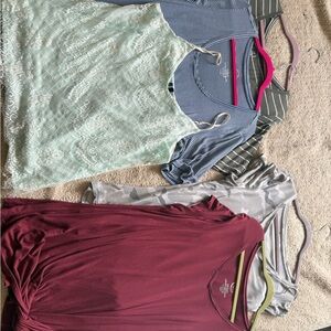 Lot of size Large Maurice’s shirts